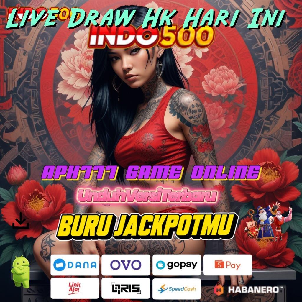 Live Draw Hk Hari Ini