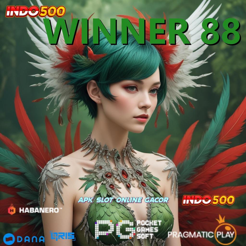 WINNER 88 🎮 peluang menang besar menumpuk customer akun baru utama