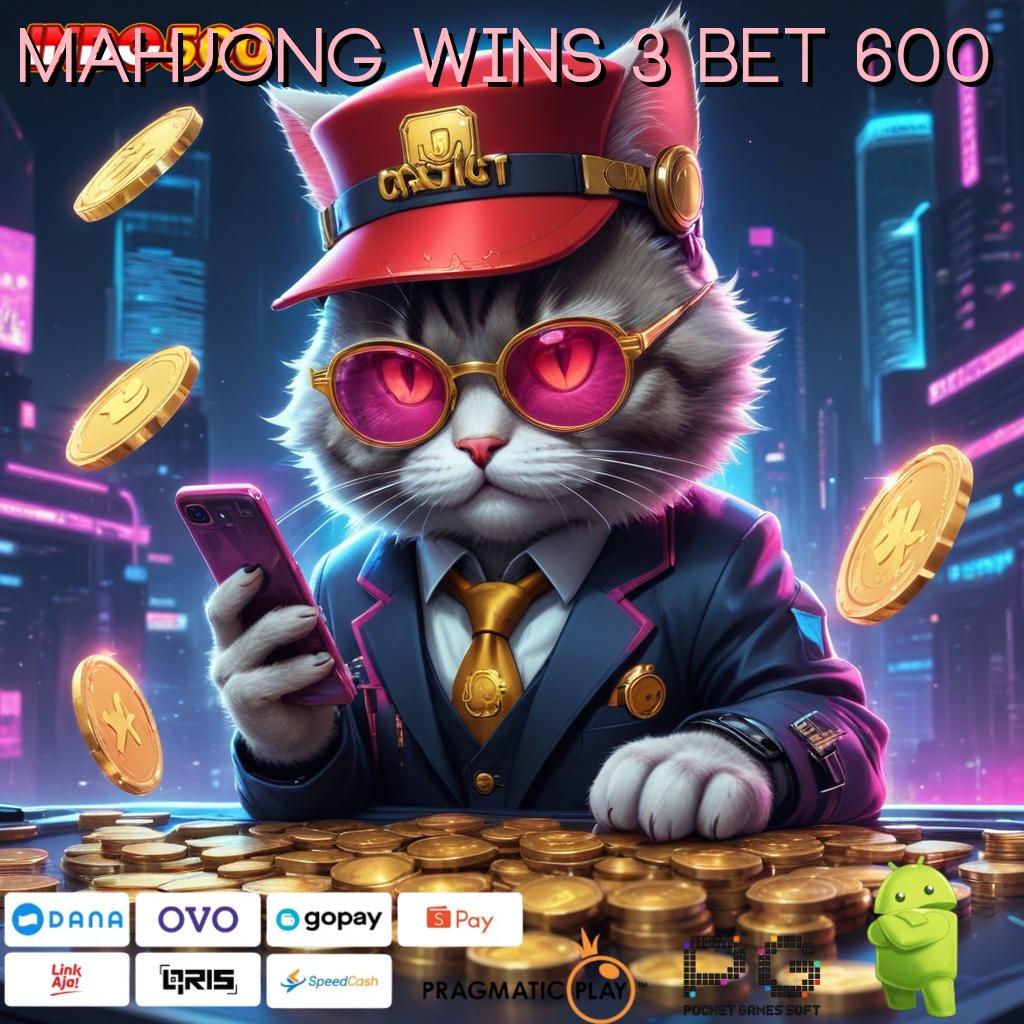 Mahjong Wins 3 Bet 600