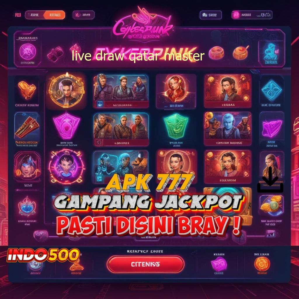 LIVE DRAW QATAR MASTER 🚀 RTP Tertinggi Slot Pragmatic yang Stabil