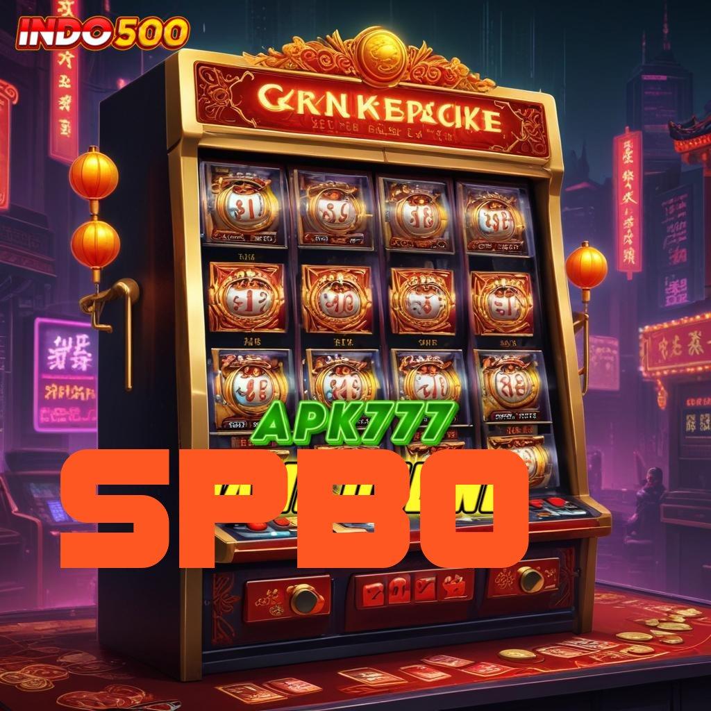 SPBO : Unduh Jackpot Baru Dengan Rasio Gacor