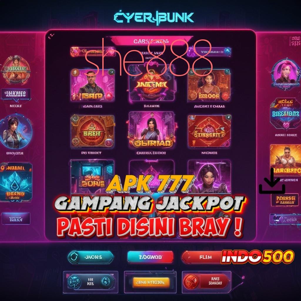 SHE888 : kreatif spin menang itu pasti mudah!