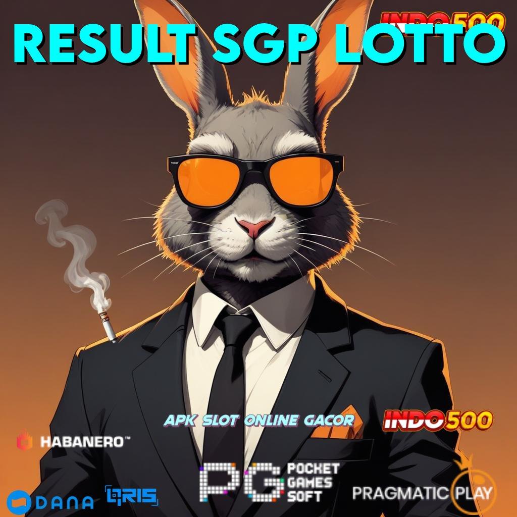 RESULT SGP LOTTO ➤ Auto Menang Seperti Ini Seperti