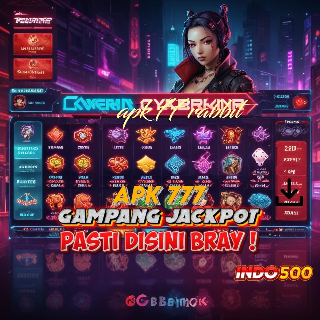 APK 77 RABBIT Tanpa Kalah 100% Apk Slot Maxwin Android dan iOS Terbaru