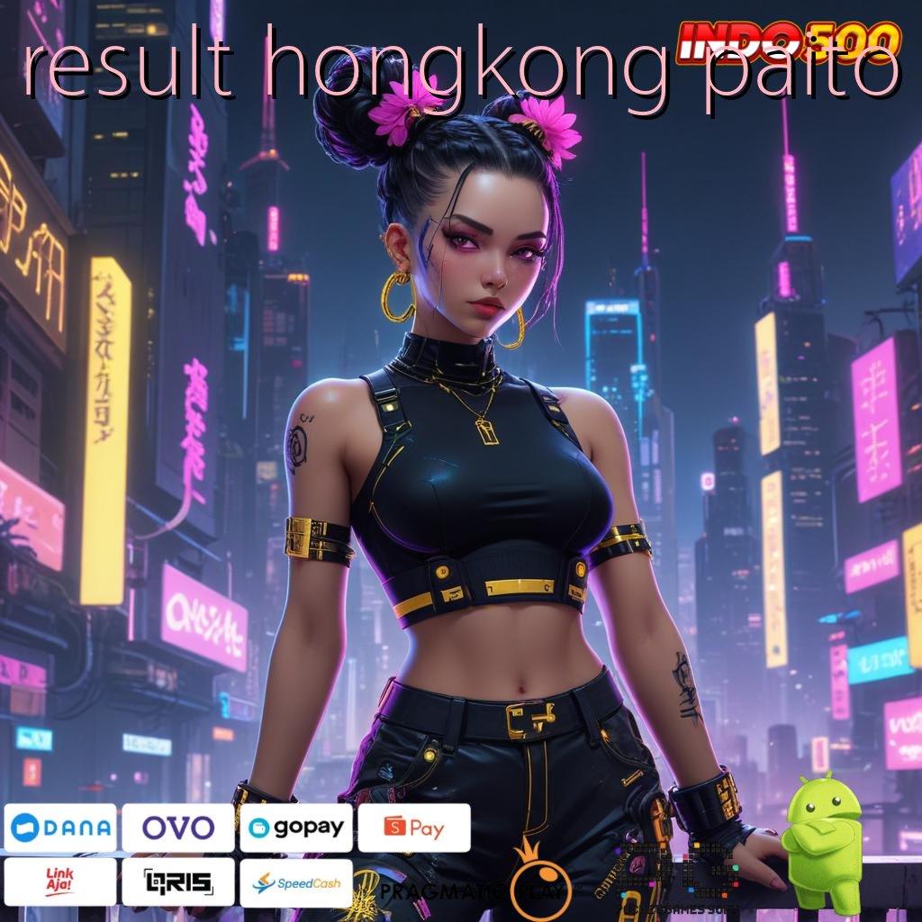 RESULT HONGKONG PAITO Tinggi WD Desain Yang Sederhana