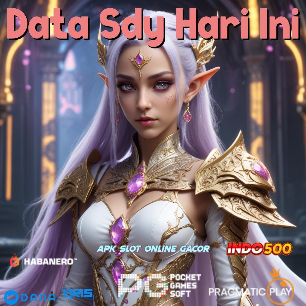 Data Sdy Hari Ini