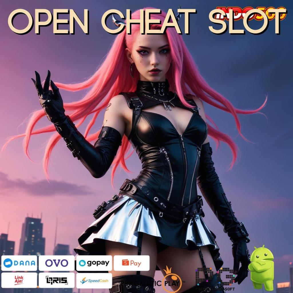 OPEN CHEAT SLOT sumber penunjuk akses jaringan kecepatan jalan penghubung android