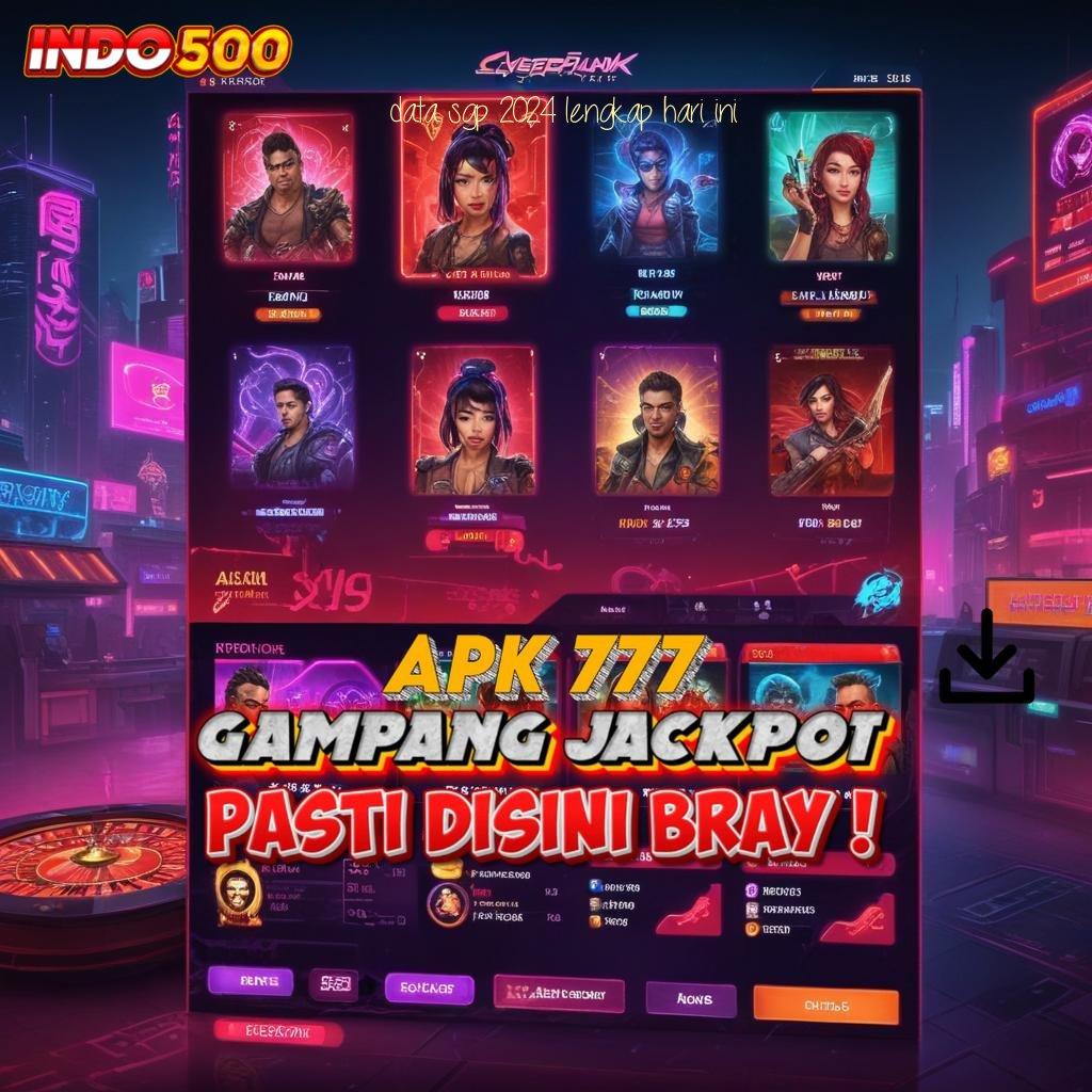 DATA SGP 2024 LENGKAP HARI INI 💥 spin android jackpot valid bonus