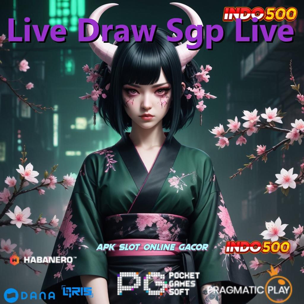 Live Draw Sgp Live