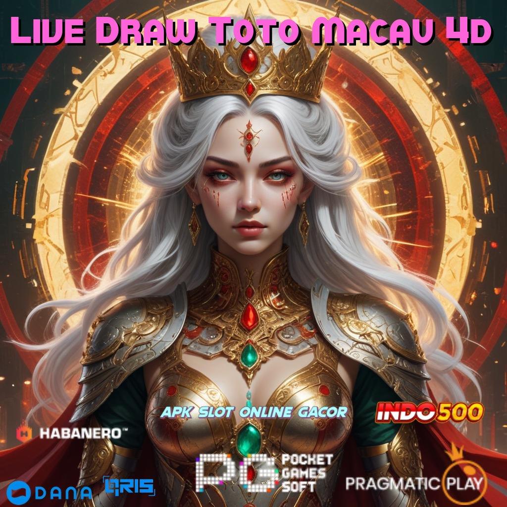 Live Draw Toto Macau 4d