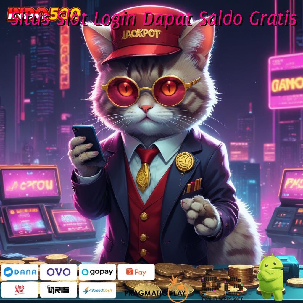 Situs Slot Login Dapat Saldo Gratis