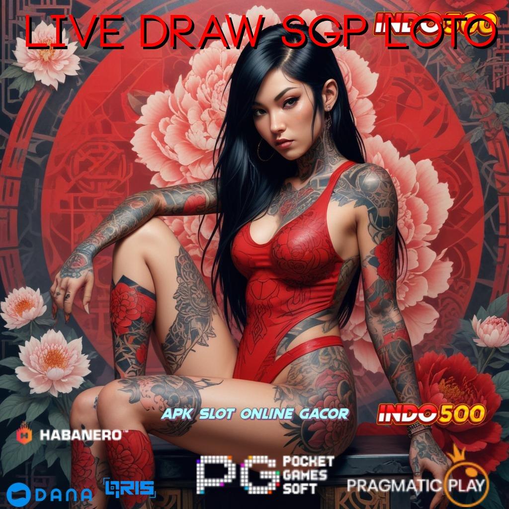 Live Draw Sgp Loto